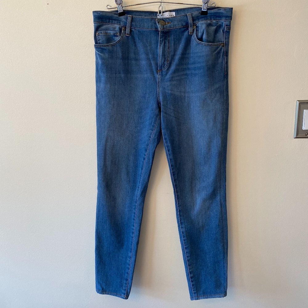 Loft Jean Jeggings Leggings Womens Size 30